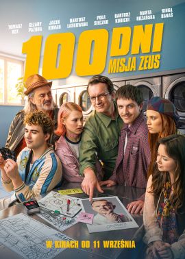 Plakat filmu 100 dni. Misja Zeus