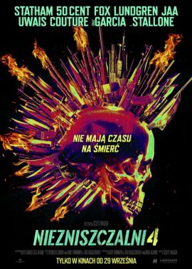 Plakat filmu Niezniszczalni 4