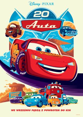 Plakat filmu Auta - 20 Rocznica