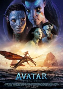 Plakat filmu Avatar: Istota wody 3D napisy