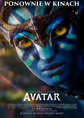 Plakat filmu Avatar 3D dubbing