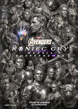 Plakat filmu Avengers: Koniec gry – wersja rozszerzona 3D dubbing
