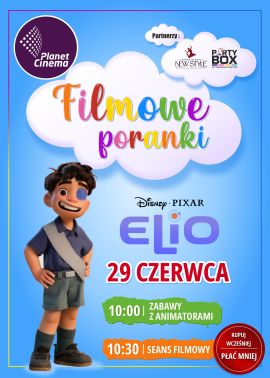 Plakat filmu Filmowe Poranki: Elio