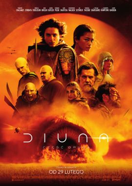 Plakat filmu Diuna: część druga (2D Dubbing)