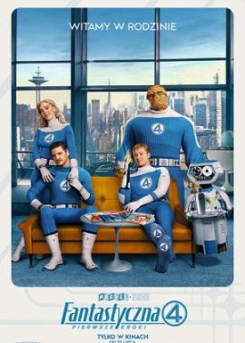 Plakat filmu Fantastyczna 4: Pierwsze kroki 3D dubbing