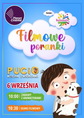 Plakat filmu Filmowe Poranki: Pucio kocha zwierzaki
