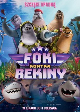 Plakat filmu Foki kontra rekiny (2D dubbing)