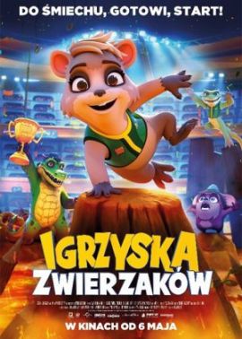 Plakat filmu Igrzyska zwierzaków (2D dubbing)