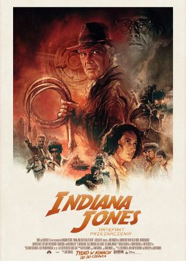 Plakat filmu Indiana Jones i artefakt przeznaczenia (2D Dubbing)