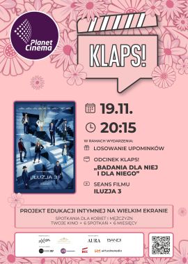 Plakat filmu Klaps - Iluzja 3 2D dubbing