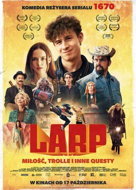 Plakat filmu Larp. Miłość, trolle i inne questy