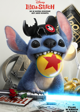 Plakat filmu Lilo i Stich 3D dubbing