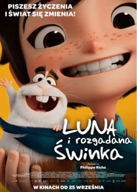 Plakat filmu Luna i rozgadana świnka 2D dubbing