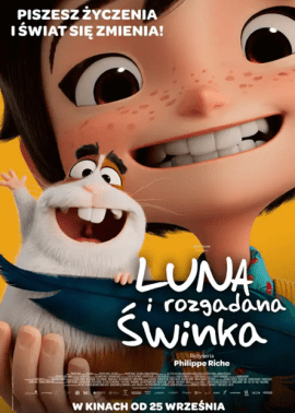 Plakat filmu Luna i rozgadana świnka 2D dubbing