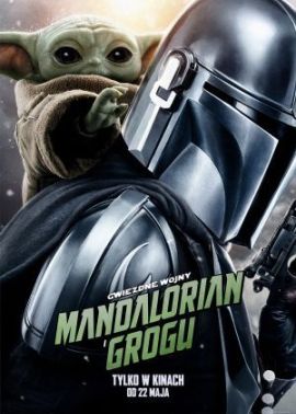 Plakat filmu Mandalorian i Grogu 3D dubbing