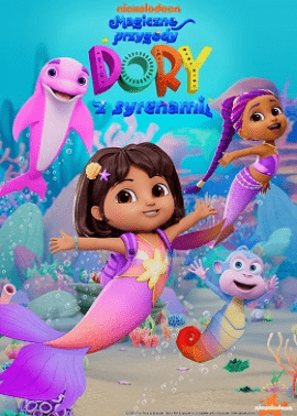 Plakat filmu Magiczne przygody Dory z syrenami