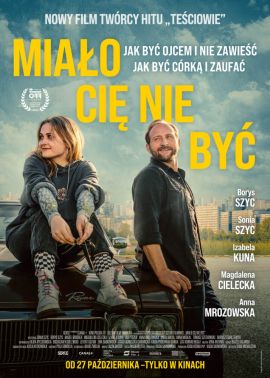 Plakat filmu Miało Cię nie być
