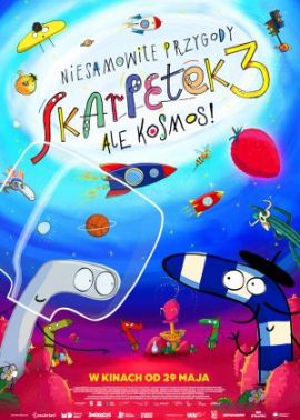 Plakat filmu Niesamowite przygody skarpetek 3. Ale kosmos! 2D dubbing