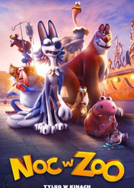Plakat filmu Noc w zoo