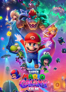 Plakat filmu Super Mario Galaxy Film