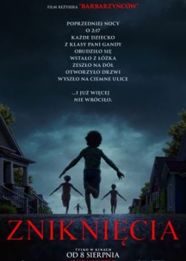 Plakat filmu Zniknięcia