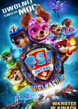 Plakat filmu Psi Patrol: Wielki Film 2D dubbing