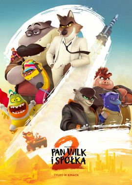 Plakat filmu Pan Wilk i Spółka 2 2D dubbing