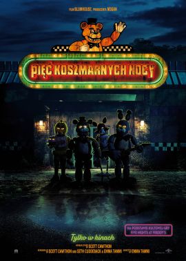 Plakat filmu Pięć koszmarnych nocy