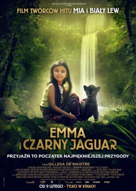 Plakat filmu Emma i czarny jaguar 2D dubbing