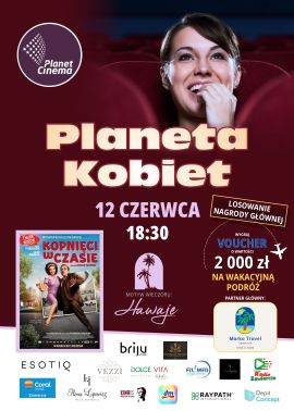 Plakat filmu Planeta Kobiet: Kopnięci w czasie