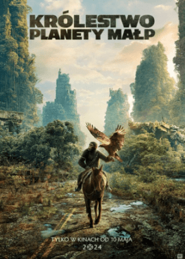Plakat filmu Królestwo Planety Małp 2D dubbing
