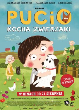 Plakat filmu Pucio kocha zwierzaki