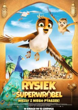 Plakat filmu Rysiek superwróbel 2D dubbing
