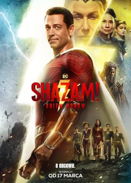 Plakat filmu Shazam! Gniew bogów (2D Dubbing) 