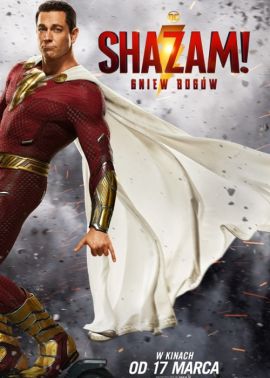 Plakat filmu Shazam! Gniew bogów