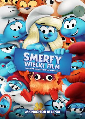 Plakat filmu Smerfy: Wielki Film 2D dubbing