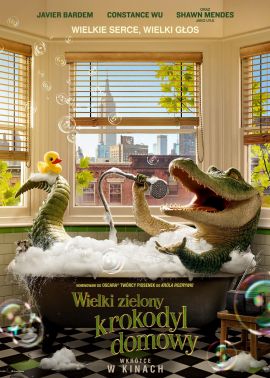 Plakat filmu Wielki Zielony Krokodyl Domowy