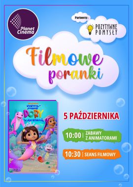 Plakat filmu Filmowe Poranki: Magiczne przygody Dory z syrenami