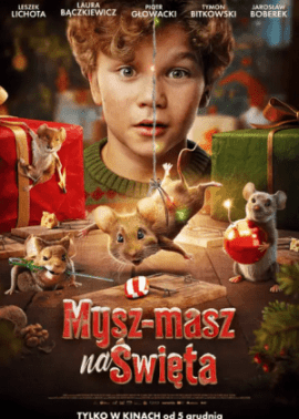 Plakat filmu Mysz-masz na święta 2D dubbing