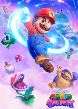 Plakat filmu Super Mario Galaxy Film