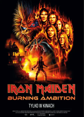 Plakat filmu IRON MAIDEN: BURNING AMBITION