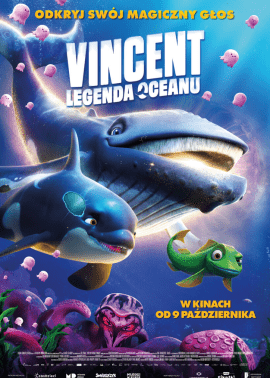 Plakat filmu Vincent. Legenda oceanu 2D dubbing