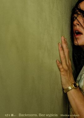 Plakat filmu Backrooms. Bez wyjścia