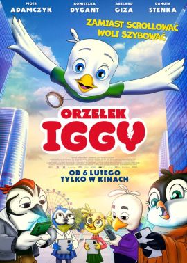 Plakat filmu Orzełek Iggy 2D dubbing