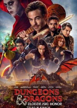 Plakat filmu Dungeons & Dragons. Złodziejski honor 2D napisy