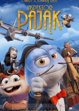 Plakat filmu Inspektor Pająk 2D dubbing