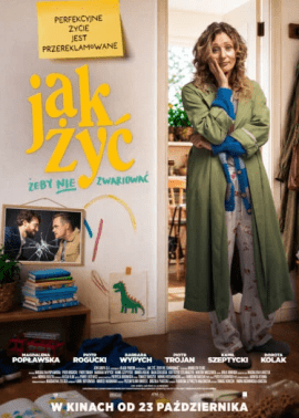 Plakat filmu Jak żyć, żeby nie zwariować