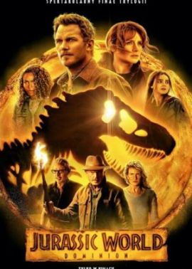 Plakat filmu Jurassic World: Dominion 2D dubbing