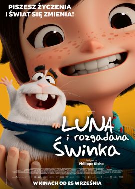 Plakat filmu Luna i Rozgadana Świnka