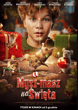Plakat filmu Mysz-masz na święta 2D dubbing